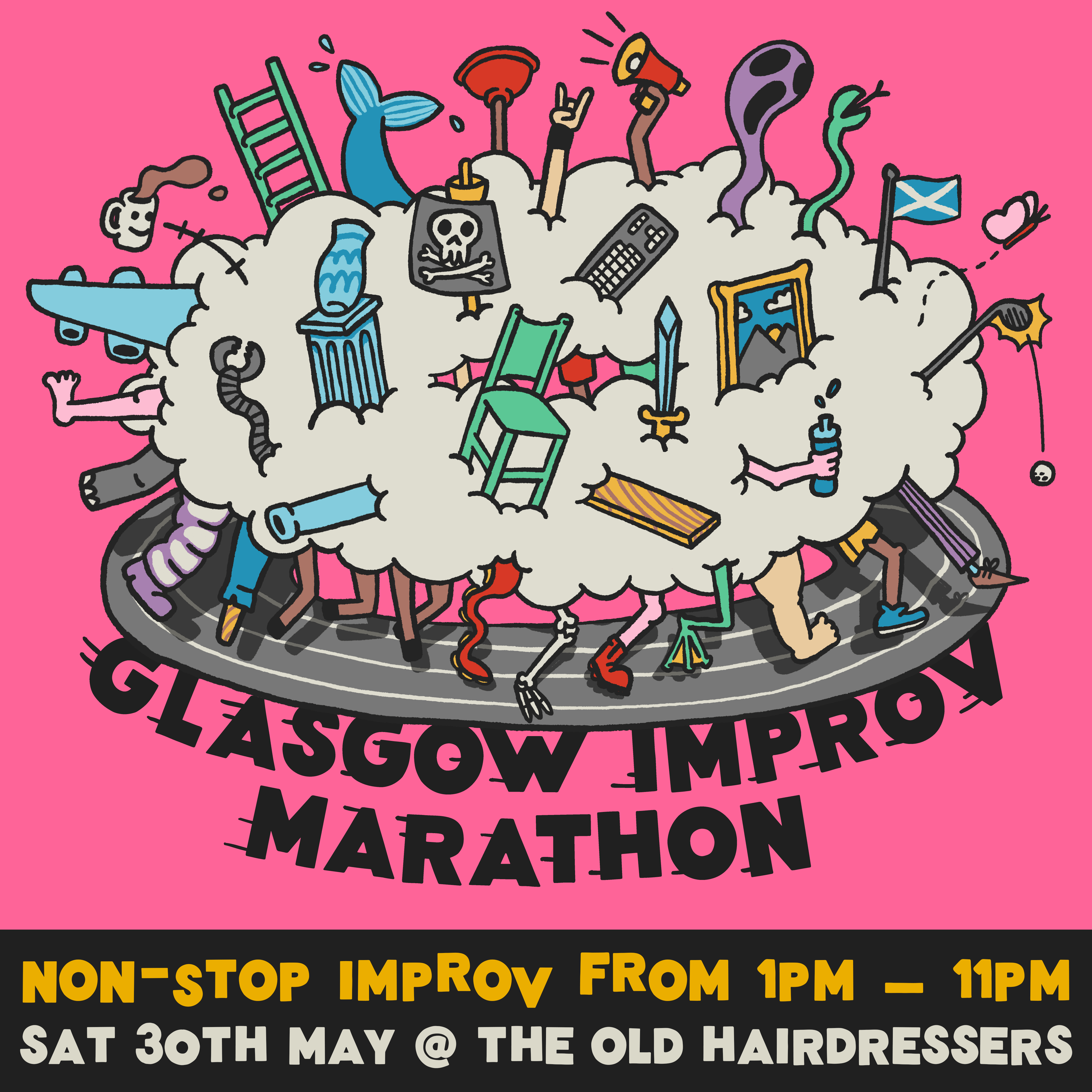 Glasgow Improv Theatre logo